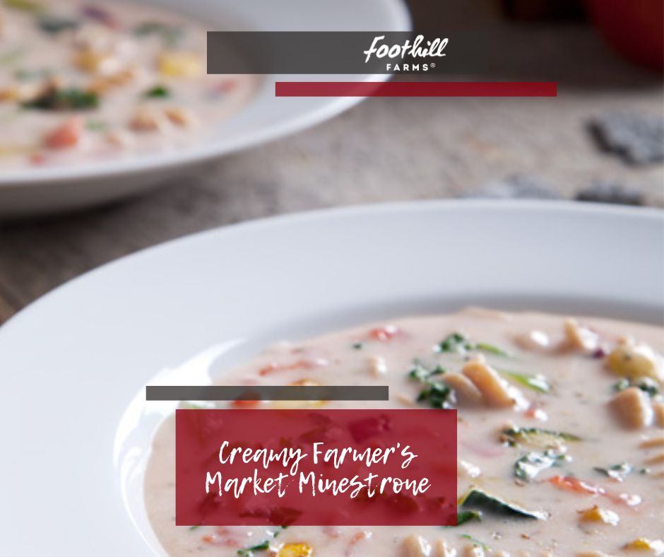 Creamy Farmers' Market Minestrone Creamy Farmers' Market Minestrone